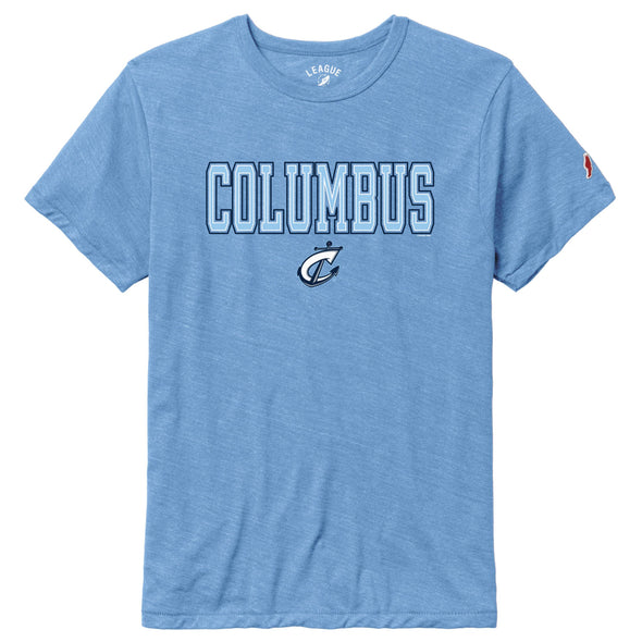 Columbus Clippers League Victory Falls Columbus Tee