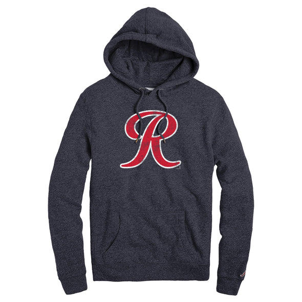 Tacoma Rainiers League Navy R Hood