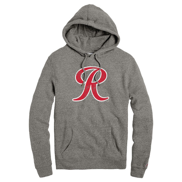 Tacoma Rainiers League Gray R Hood