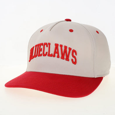 Jersey Shore BlueClaws Heritiage Red Twill Hat