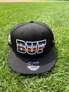 Buffalo Bisons BUF Local Pride Black 950 Snap Adjustable Cap