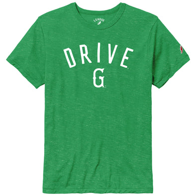 Greenville Drive League Victory Kelly Green Drive Tee