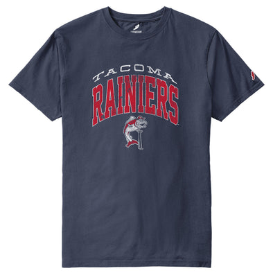 Tacoma Rainiers League Navy Slammin' Sam Tee