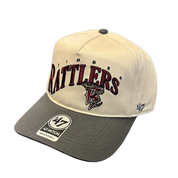 Timber Rattlers ‘47 Brand Cream Hitch Adjustable Hat