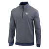Adult Navy Pinstripe HC Columbia Quarter Zip