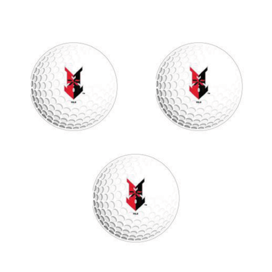 Indianapolis Indians Wincraft 3-Pack Golf Ball Sleeve