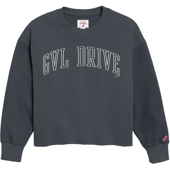 Greenville Drive League Reverse Fleece Midi Sweatshirt