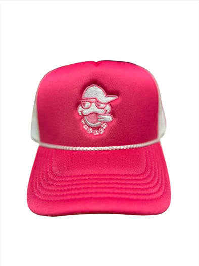 Greenville Drive OC Sport Pink Foam Party Reedy Trucker Hat