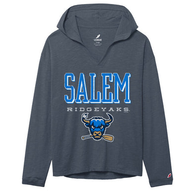 Salem RidgeYaks The League Womens Slub L/S Hood