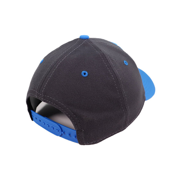 Kids' Reyes de Plata New Era Skull Graphite/Blue 9FORTY Stretch-Snapback Hat