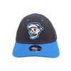 Kids' Reyes de Plata New Era Skull Graphite/Blue 9FORTY Stretch-Snapback Hat