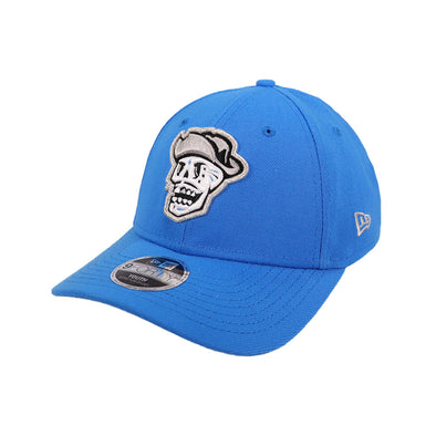 Kids' Las Vegas Reyes de Plata New Era Skull Blue 9FORTY Stretch-Snapback Hat