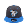 Reyes de Plata New Era Skull Graphite/Blue 9FIFTY Snapback Hat