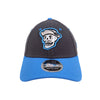 Reyes de Plata New Era Skull Graphite/Blue 9FORTY Stretch-Snapback Hat