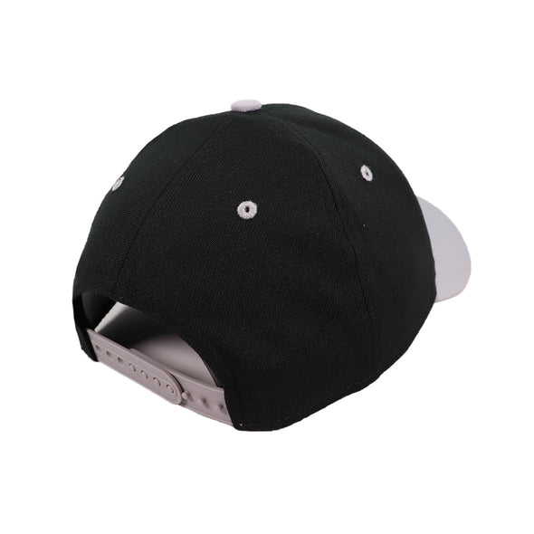 Reyes de Plata New Era Skull Black/Gray 9FORTY Stretch-Snapback Hat