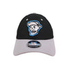 Reyes de Plata New Era Skull Black/Gray 9FORTY Stretch-Snapback Hat
