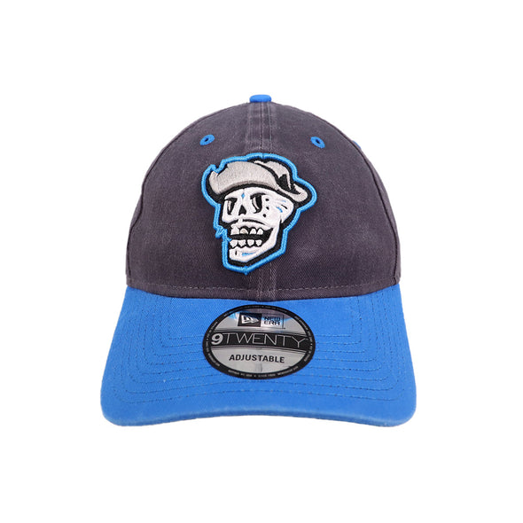 Reyes de Plata New Era Skull Graphite/Blue 9TWENTY Strapback Hat