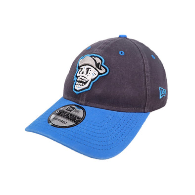 Reyes de Plata New Era Skull Graphite/Blue 9TWENTY Strapback Hat