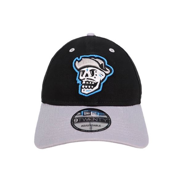 Reyes de Plata New Era Skull Black/Gray 9TWENTY Strapback Hat