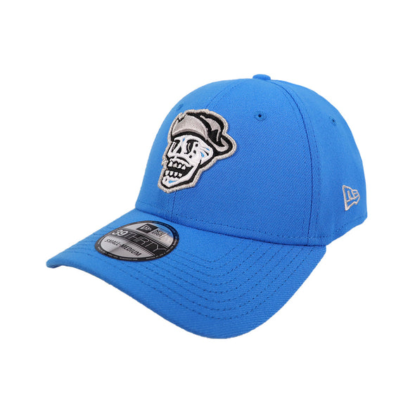 Las Vegas Reyes de Plata New Era Skull Blue 39THIRTY Stretch Fit Hat