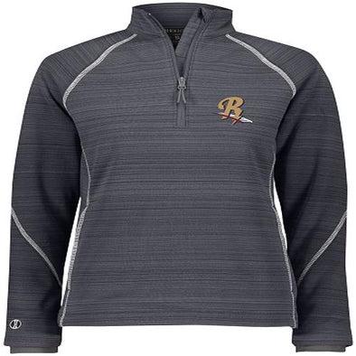 Scranton/Wilkes-Barre RailRiders Holloway Women's Deviate 1/2 Zip Pullover Gray