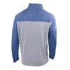 Men's Heathered Light Blue Columbia Quarter Zip