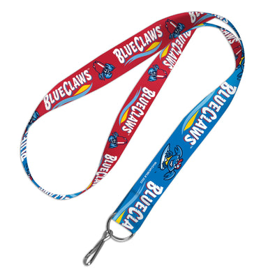 Jersey Shore BlueClaws WinCraft Wordmark Lanyard