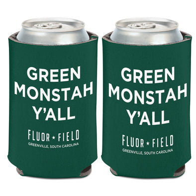 Greenville Drive Wincraft Green Monstah Y'all Koozie