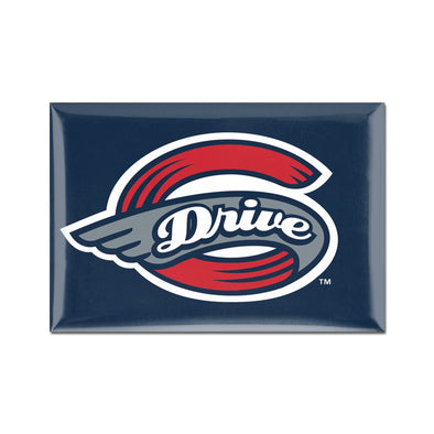 Greenville Drive Wincraft Navy magnet with primary logo