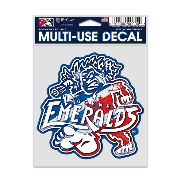 Eugene Emeralds WinCraft Patriotic Decal