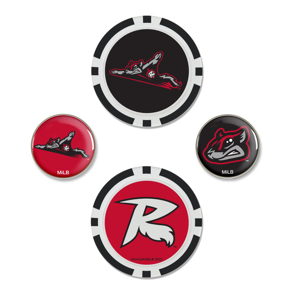 Richmond Flying Squirrels Golf Ball Marker Set