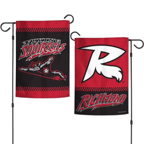 Richmond Flying Squirrels 12.5" x 18" 2 Sided Garden Flag