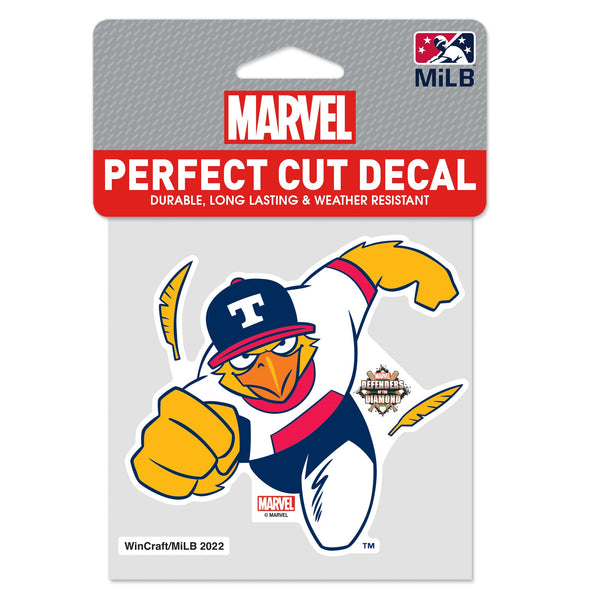 Toledo Mud Hens Marvel's Defenders of the Diamond Decal