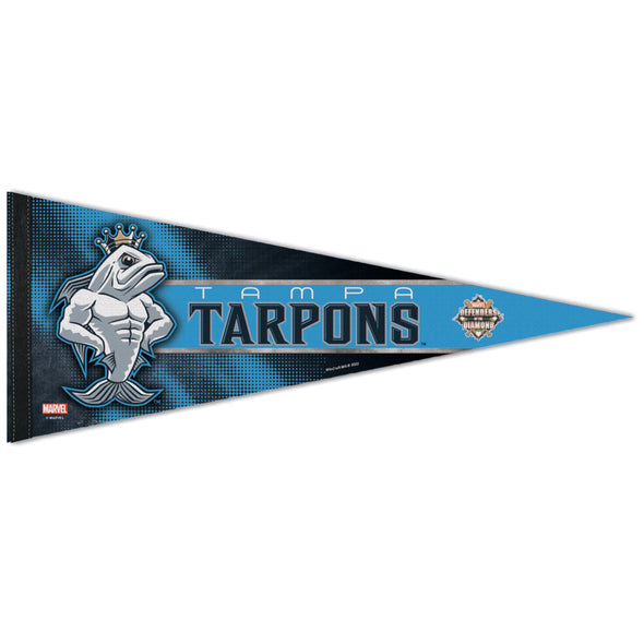 Tampa Tarpons Marvel’s Defenders of the Diamond 12"x30" Pennant