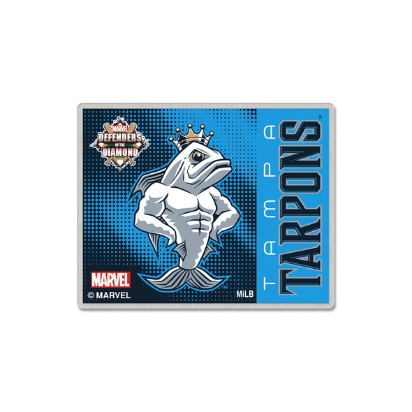Tampa Tarpons Marvel’s Defenders of the Diamond Collectors Lapel Pin