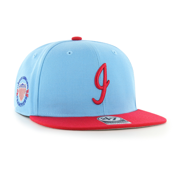 Indianapolis Indians '47 Adult Columbia 1980's Sure Shot Under Snapback Adjustable Cap