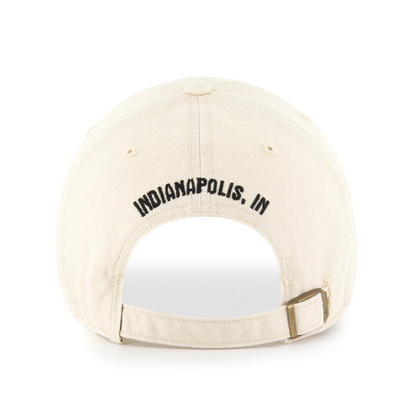 Indianapolis Indians '47 Adult Natural Crossbats Clean Up Adjustable Cap