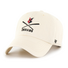 Indianapolis Indians '47 Adult Natural Crossbats Clean Up Adjustable Cap