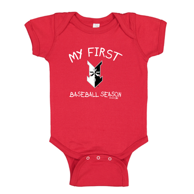Indianapolis Indians Infant Red My 1st Onesie