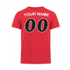 Indianapolis Indians Youth Red Wordmark Tee