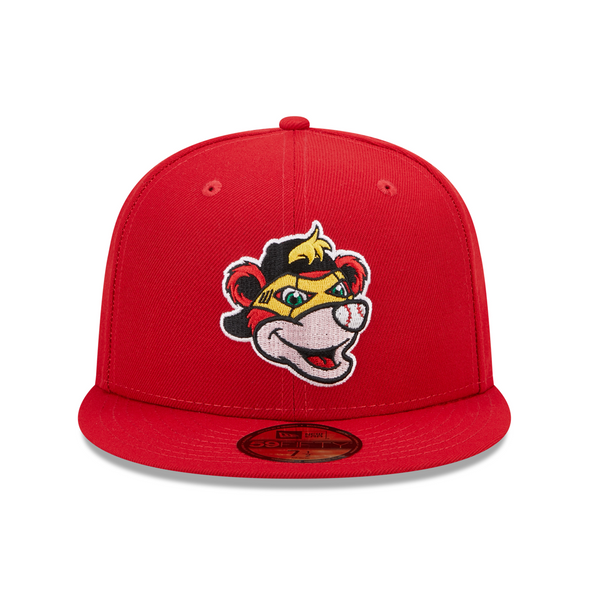 Indianapolis Indians Red Rowdie Marvel's Defenders of the Diamond Authentic On-Field New Era 59FIFTY Cap