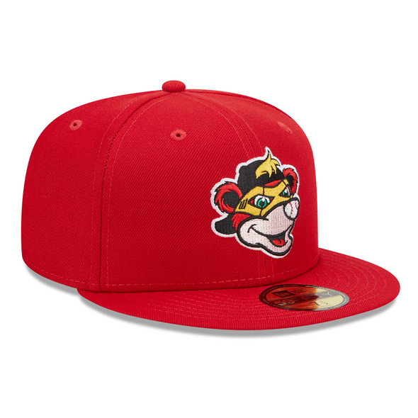 Indianapolis Indians Red Rowdie Marvel's Defenders of the Diamond Authentic On-Field New Era 59FIFTY Cap