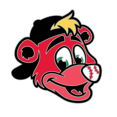 Indianapolis Indians Rowdie Head Lapel Pin