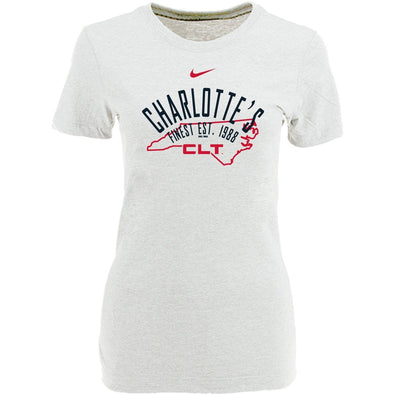 Charlotte Knights Nike Women's CLT State Tee