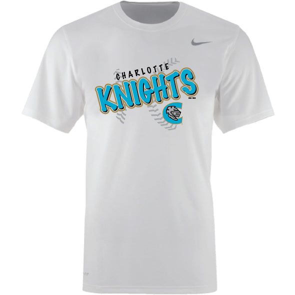 Charlotte Knights Nike Bubble Seam Tee