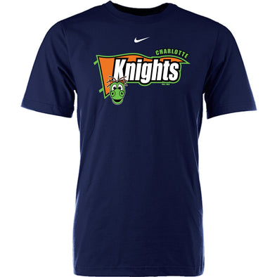 Charlotte Knights Nike Youth Homer Pennant Tee