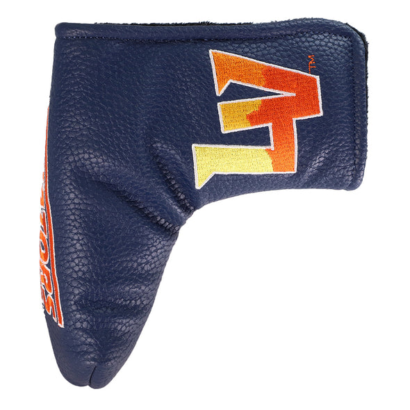 Las Vegas Aviators Team Effort Aviator/LV/Diagonal Navy Blade Putter Cover