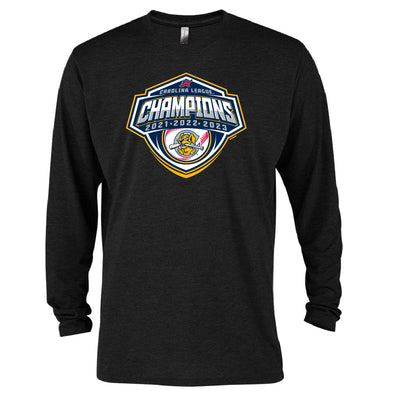 Charleston RiverDogs 3x Championship L/S Tee