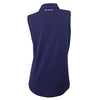 Women's Navy Columbia Polo Tank