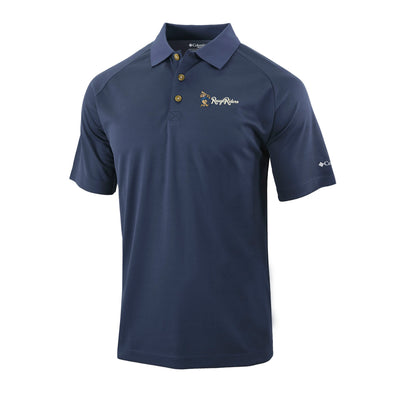 Columbia Omni-Wick Drive II Blue Polo